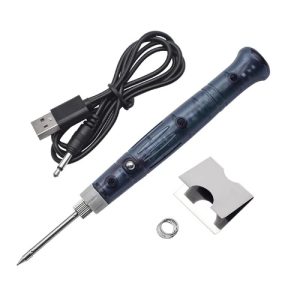 HER076 - SOLDADOR LAPIZ USB 8W(FUNCIONA ENCHUFADO A FUENTE 5V1A/2A)