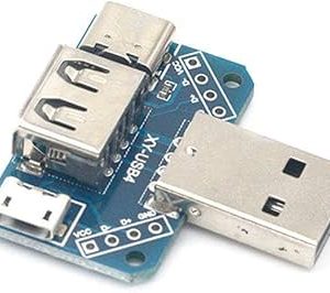 AL024 - Adaptador USB tipo A a Micro USB y USB-C
