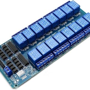 NA349 - Módulo rele 16 canales 5V con optoacoplador LM2576