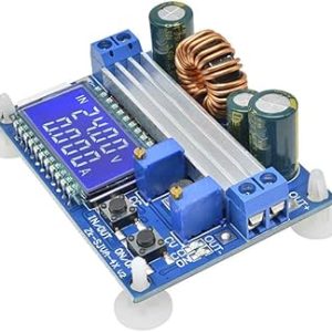 YK073 - Regulador automático DC-DC 0-30V 4A con display