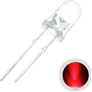 LAB5ROJO - LED 5MM ROJO ALTO BRILLO